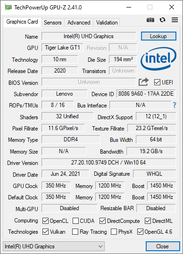 GPU-Z 英特尔