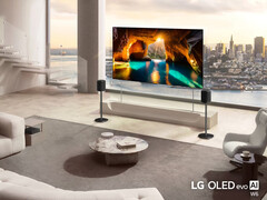 LG 将重新推出 Wallpaper 电视，并配备新的无线盒和更亮的 OLED 面板。(图片来源：LG）
