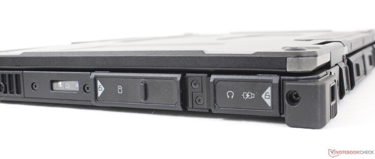 右边：成像器或条码阅读器，SIM卡插槽（可选），3.5毫米组合音频，USB-A 2.0