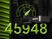 GeForce RTX 5090D 有可能为 PassMark 基准测试超频了。(图片来源：Nvidia/PassMark - 已编辑）