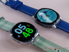 三星Galaxy Watch 8 可以测量抗氧化剂水平。图：两种尺寸的智能手表。(图片来源：Notebookcheck）