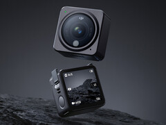 看来大疆计划在时隔四年之后重返 Action 2 的外形设计。(图片来源:大疆创新)