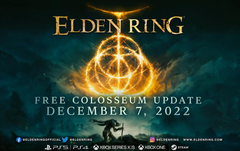 埃尔登环将在12月7日通过斗兽场更新获得一些新内容（图片来自From Software）