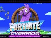 《堡垒之夜：Override》的官方宣传图。