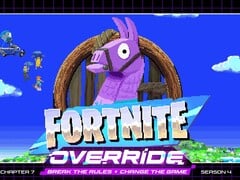 《堡垒之夜:Override》的官方宣传图。