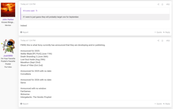 约翰-哈克 PlayStation 活动更新（图片来源：截图，ResetEra 论坛）