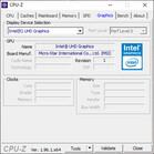 CPU-Z。英特尔UHD Graphics