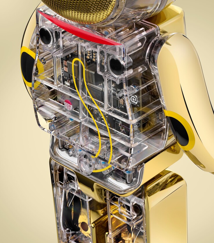 Be@rbrick Audio x Maneki Neko 蓝牙扬声器后视图。(图片来源：Be@rbrick Audio）