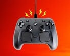 得益于其振动马达，Steam手柄可以在桌面上“行驶”。