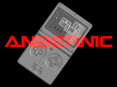 RG34XX SP 在 Anbernic 采用 Miyoo 的双操纵杆布局之前的样子。(图片来源：via Retro Handhelds - 已编辑）