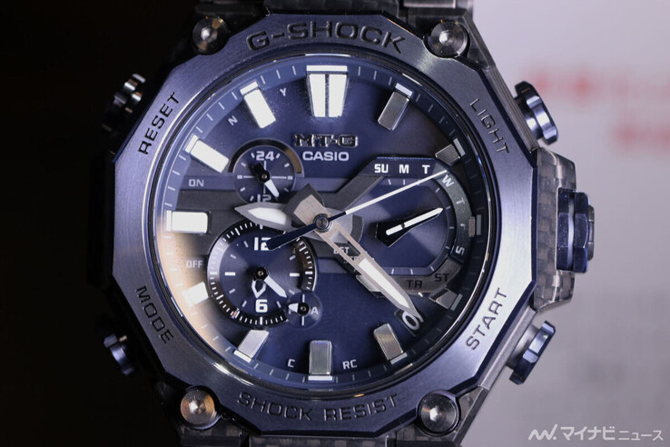 卡西欧 G-Shock MTG-B2000YBD-2A。(图片来源：Mynavi News）