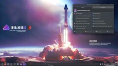 EndeavourOS 2024.06.25 安装程序与周年纪念壁纸（来源：EndeavourOS）