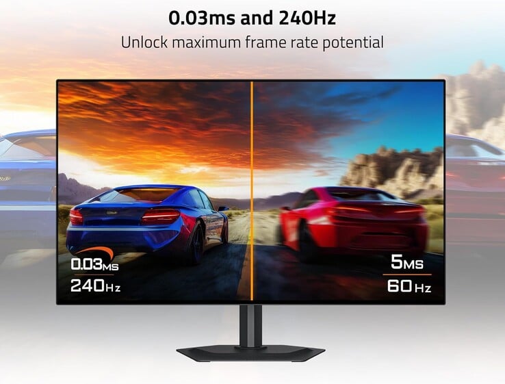 技嘉 GO27Q24G WOLED 游戏显示器采用 240 Hz 刷新率