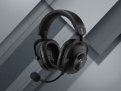 图示为黑色款罗技 G Pro X 3 Lightspeed 游戏耳机