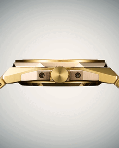 西铁城 NB6085-57W 表冠侧视图。