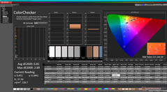 校准后的 ColorChecker