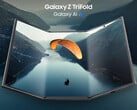 Galaxy Z TriFold 采用了与华为三折智能手机不同的外形设计。(图片来源:三星 - 已编辑)