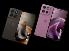 Moto G17 和 Moto G77 是摩托罗拉即将发布的五款全新中端智能手机中的两款。(图片来源：via Evan Blass - 已编辑）