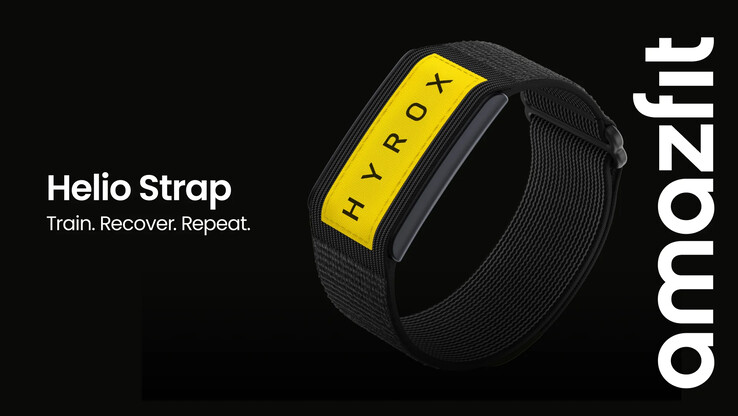 Amazfit Helio Strap HYROX 版。(图片来源：Amazfit）