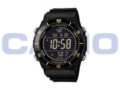 卡西欧 AE-1700H-1B（如图）将采用金色装饰和负片显示屏。(图片来源：Casioblog - 已编辑）