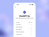 像 ChatGPT-Go 这样的订阅服务，除其他功能外，还提供更高的使用限额和高级功能。
