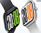 Watch X5 在中国的售价约为 63 美元。图：两款配色的智能手表。(图片来源：Honor)