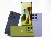 Moto G86 Power 智能手机有 Pantone Spellbound、Pantone Golden Cypress 和 Pantone Cosmic Sky 三种配色可供选择（图片来源：摩托罗拉）