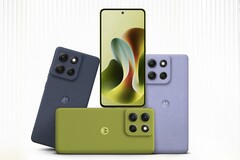 Moto G86 Power 智能手机有 Pantone Spellbound、Pantone Golden Cypress 和 Pantone Cosmic Sky 三种配色可供选择（图片来源：摩托罗拉）