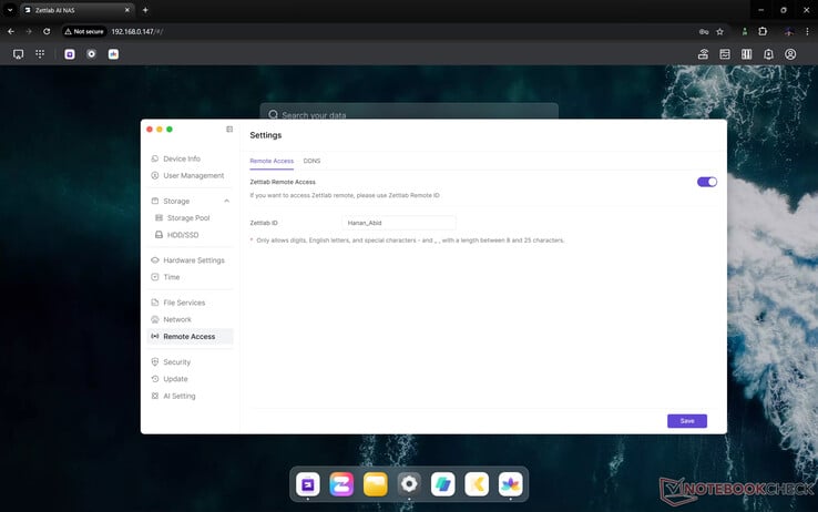 在 ZettOS 上设置远程访问