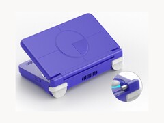 Retroid Pocket Flip 2（如图）是一款采用蛤壳式设计的掌上游戏机。(图片来源：Retroid）