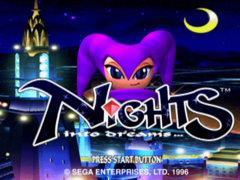 世嘉《梦幻之夜》的闪屏（图片来源：Sega Retro）