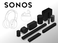 Sonos 有可能在 2024 年为其产品线增加无线耳机和耳塞（图片来源：Sonos，rawpixel.com - 已编辑）