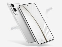 Galaxy S25 Edge 的艺术表现。(图片来源：亚马逊）