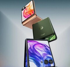 Razr+ 2024 配备了 Snapdragon 8s Gen 3（图片来源：摩托罗拉）
