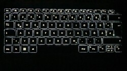 单步键盘照明