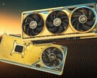 华硕刚刚发布了世界上最昂贵的游戏 GPU，它浑身金光闪闪（图片来源：华硕）