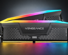 Corsair RGB 内存模块的 AI 渲染图