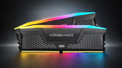 Corsair RGB 内存模块的 AI 渲染图