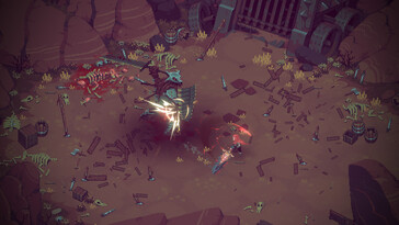 显示《长生魂》中一场战斗的图片。