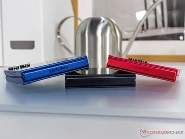 Galaxy Z Flip 7 颜色款式（图片来源：Notebookcheck）