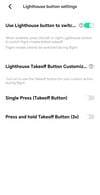 您还可以配置 Lighthouse Tracker 的行为
