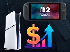 Switch 2 和 PS5 可能涨价的示意图(图片来源:任天堂、索尼 PlayStation 编辑)