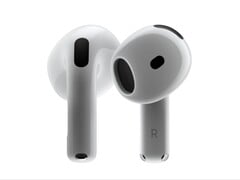 预计AirPods 5将采用与图中所示的AirPods 4相同的设计。