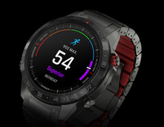 MARQ Athlete Gen 2 Performance Edition 含钛金属表带，重 84 克。(图片来源：Garmin）