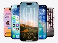 运行 iOS 26 的 iPhone 17 手机。(图片来源：Apple)