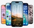 运行 iOS 26 的 iPhone 17 手机。(图片来源：Apple)
