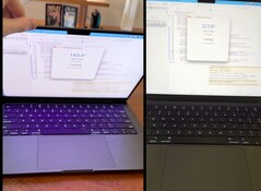 LidAngleSensor 应用程序可显示有关铰链角度的实时信息。(图片来源：X，已编辑）