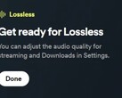 Spotify 即将推出的高保真层级上个月被 Reddtor 泄露，详细介绍了用户界面元素和比特率。(来源：OhItsTom via Reddit）