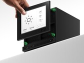 Jsaux 公布了两款适用于 Steam Machine 的新前面板。此处展示的电子墨水面板配备了一块 5.83 英寸的电子墨水显示屏。 