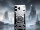 该手机背面内置了一台功能齐全的 SIG-RM1208 盖革-米勒计数器，用于监测实时辐射水平。